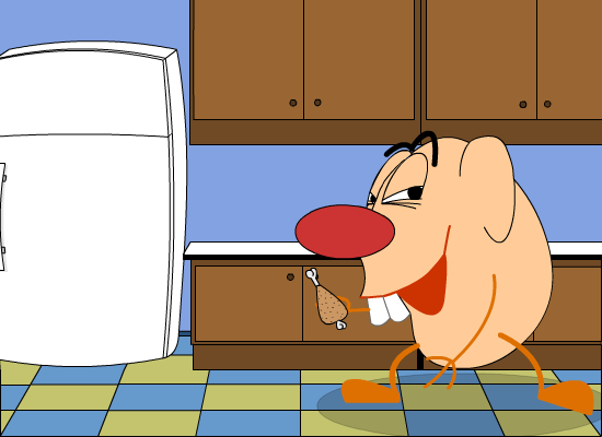 Флеш мультфильмы чипижик - Собаки тоже любят пиво